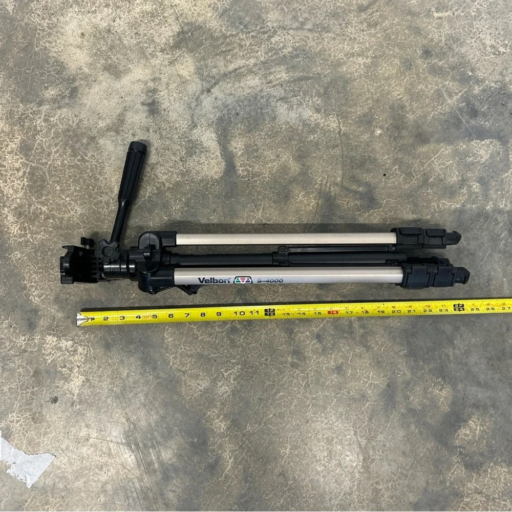 Velbon S-4000 Professional Black Tripod for Cameras